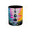 Miniatura: Colorful Mugs, 11oz with Original ART Design and Music Lyric quote