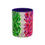 Thumbnail: Colorful Mugs, 11oz with Original ART Design and Music Lyric quote