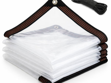 Clear Tarpaulin Sheets for Outdoor Living Spaces