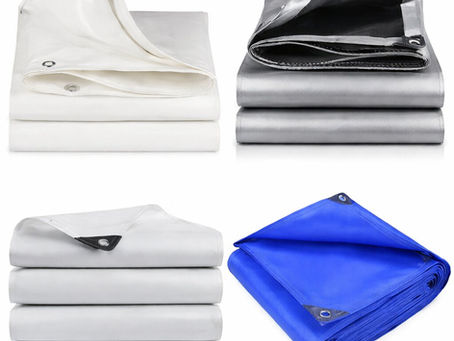 Tarpaulin for Snow Load Protection on Roofs