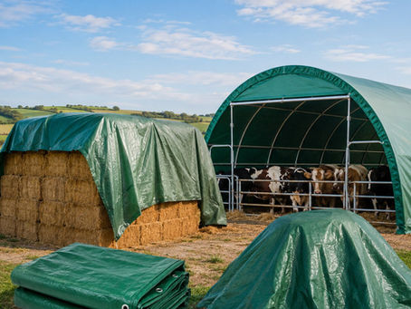 Heavy Duty Tarpaulins for Farms, Livestock, and Agricultural Use