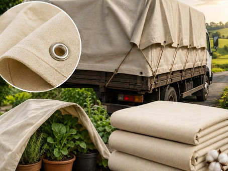 Canvas Tarpaulins: Essential Covers for Transport and Gardening