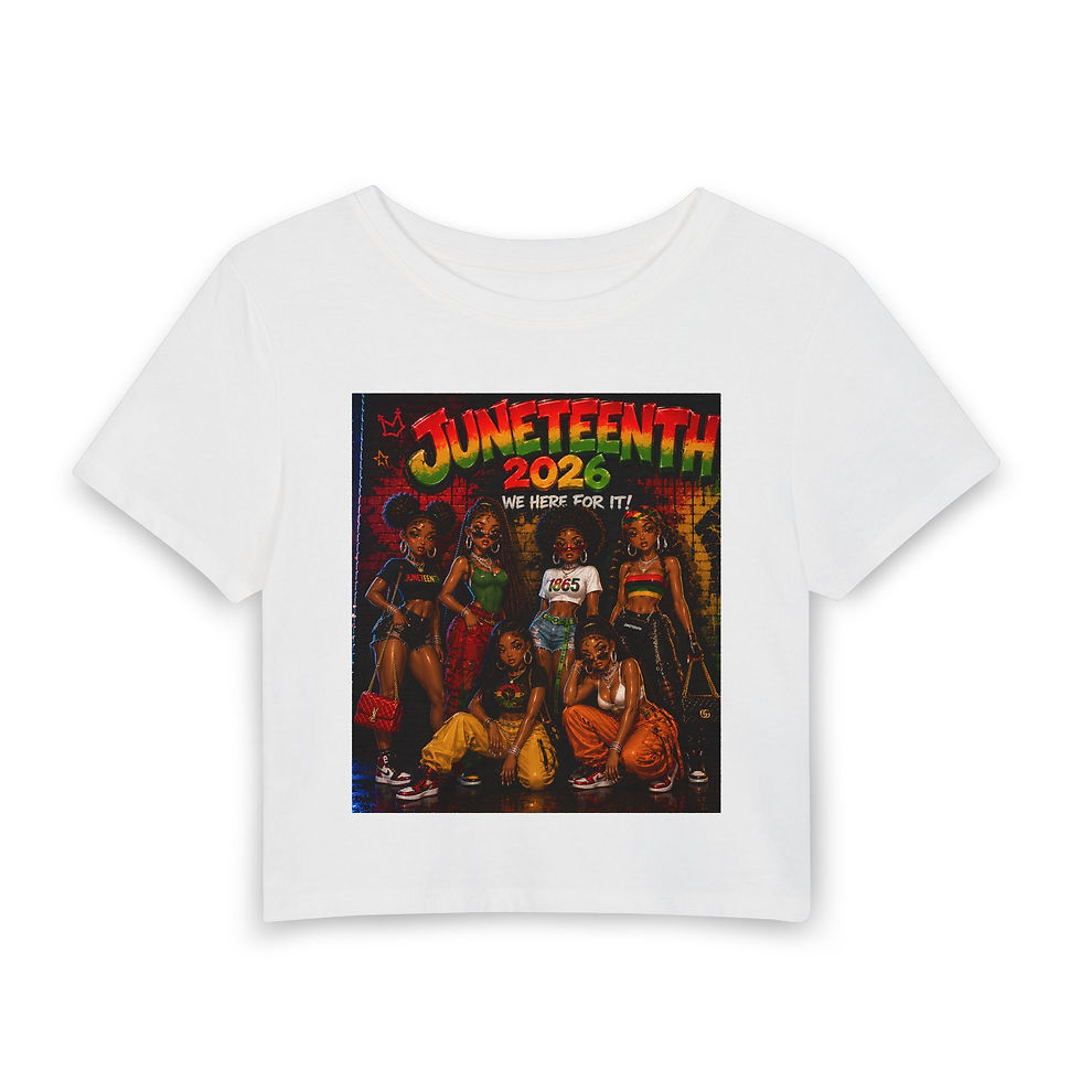 Thumbnail: Juneteenth 2026 Women's Baby Tee – Celebrate Black Freedom & Culture