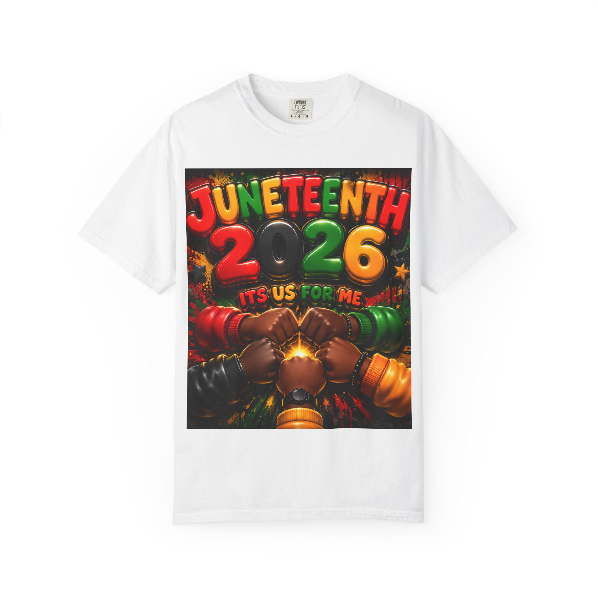 Juneteenth 2026 T‑Shirt — "It's Us For Me" Celebration Tee