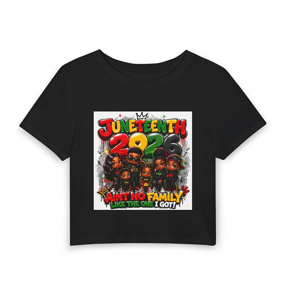 Thumbnail: Juneteenth Family Tee — 2026 Celebration Women's Baby Tee