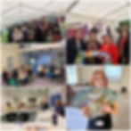 Collage of photos from 2022 including board meetings and other events