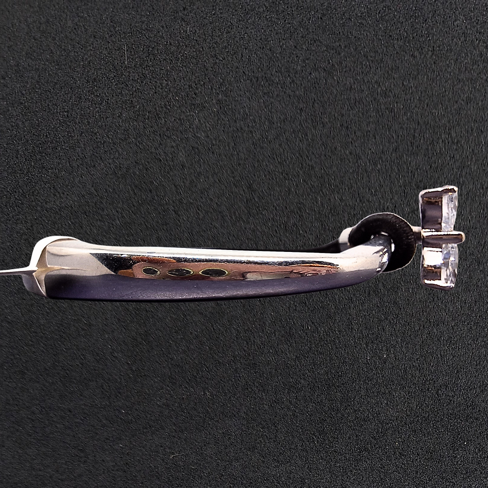 Thumbnail: Double Heart silver Bracelet