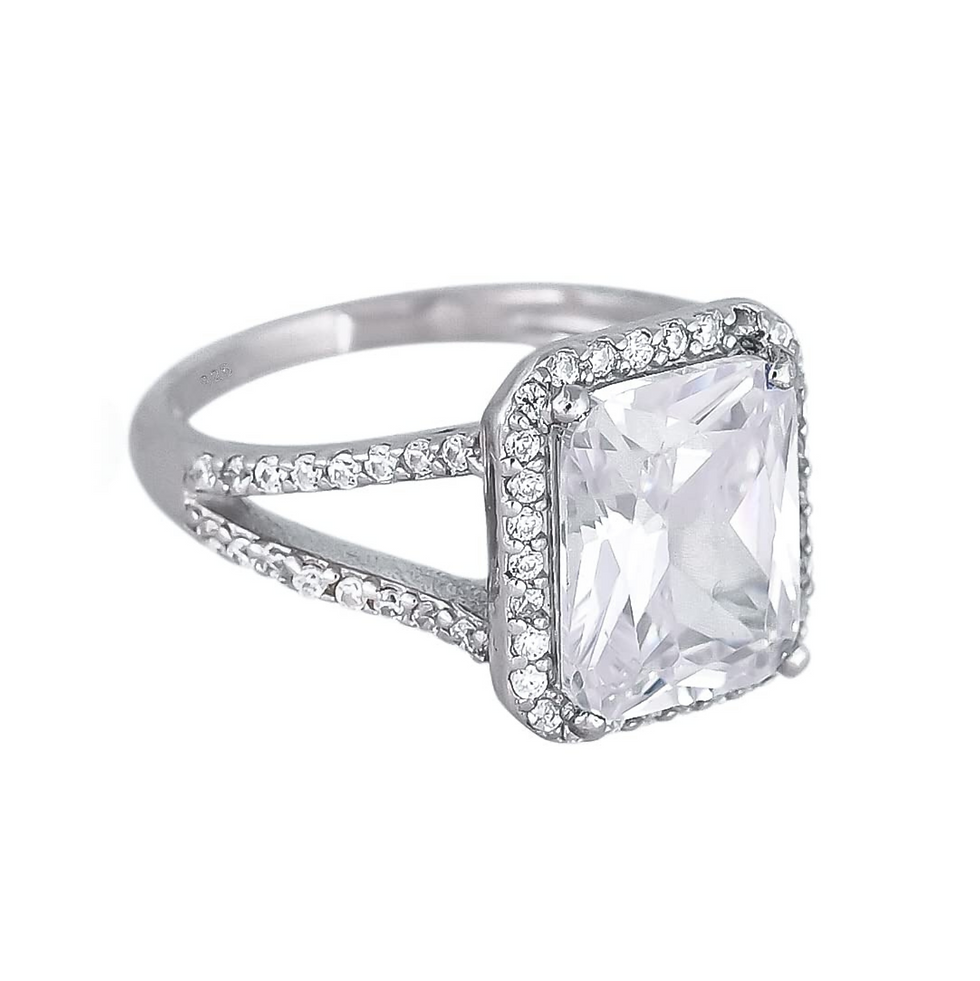 Thumbnail: Square Diamond Ring