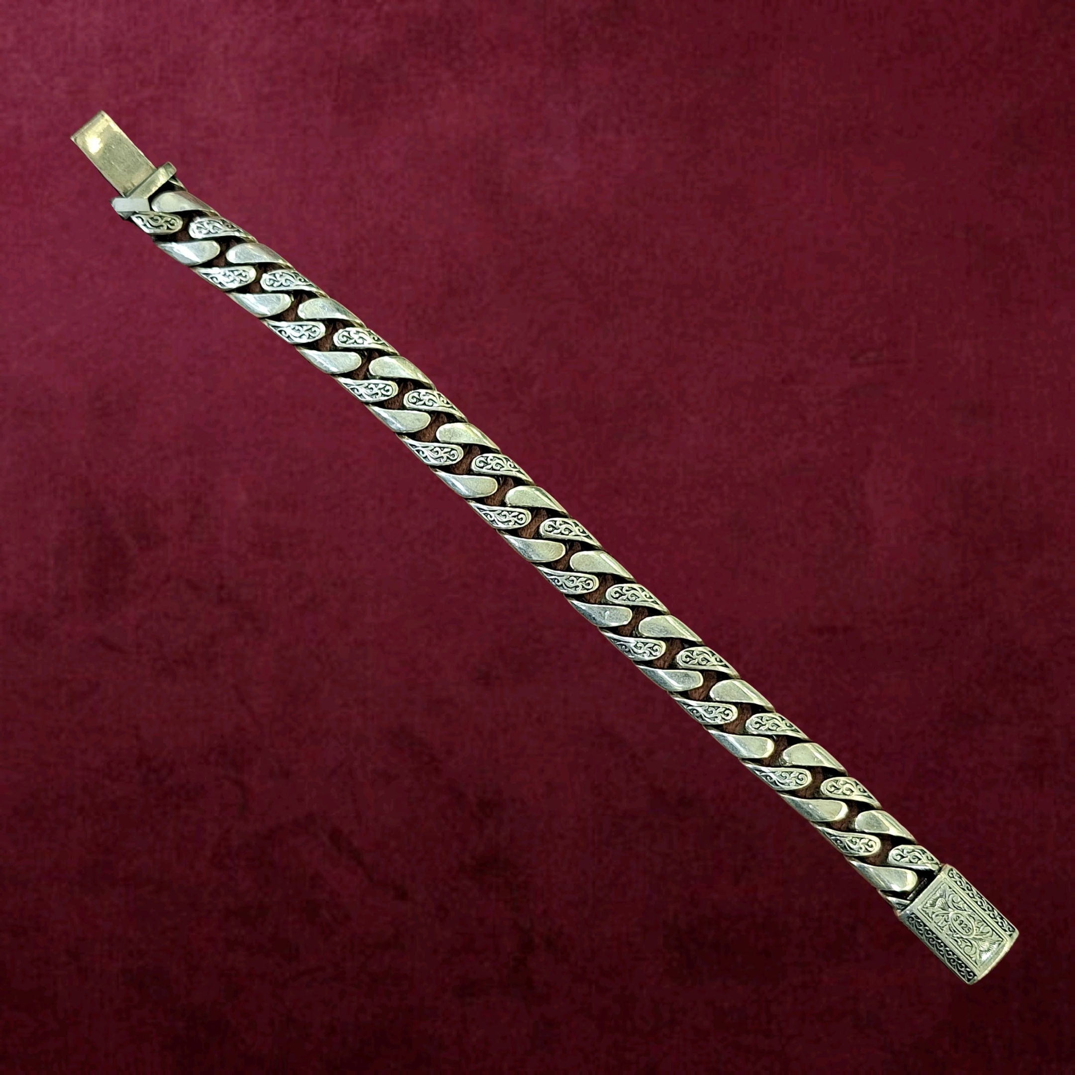 Latest GEN-Z Daily wear mens silver bracelet collection