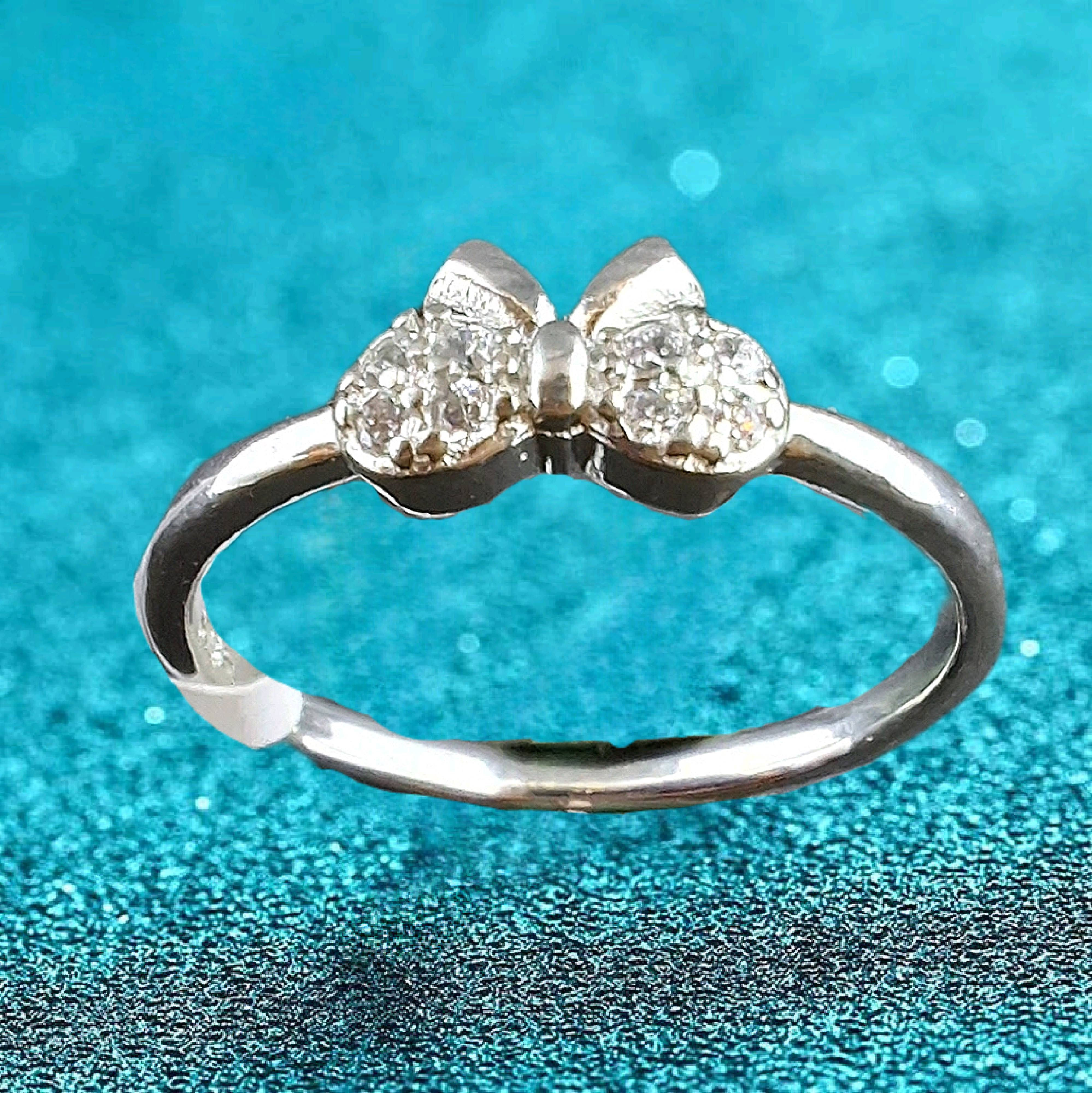 Mini Butterfly Daily Wear Silver ring
