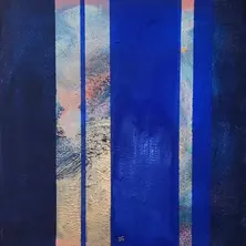 Lines painting by Lea Jade