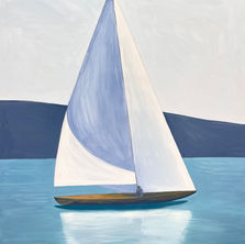 Segler Gemälde von Andreas Feil