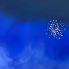 Weites Blau artwork by Anna Maria Bellmann