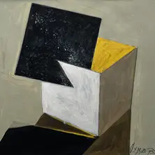 KUBISTISCHE KOMPOSITION painting by Iring de Brauw
