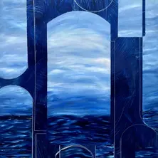 MAS ALLÁ DEL MAR painting by Juliana Gutiérrez Wiest