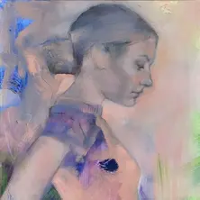 Sweet thing painting by Gwyn Griffin