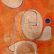 It blue me away painting by Lea Jade