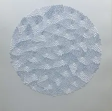 Blue Chrysantemum artwork by Anna Maria Bellmann