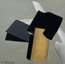 KUBISTISCHE KOMPOSITION 6 painting by Iring de Brauw