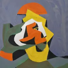 HUT AB painting by Iring de Brauw