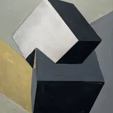 KUBISTISCHE KOMPOSITION 5 painting by Iring de Brauw