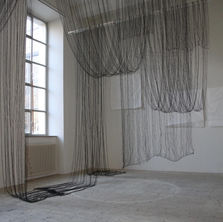 Defining Space installation by Katharina Haebler