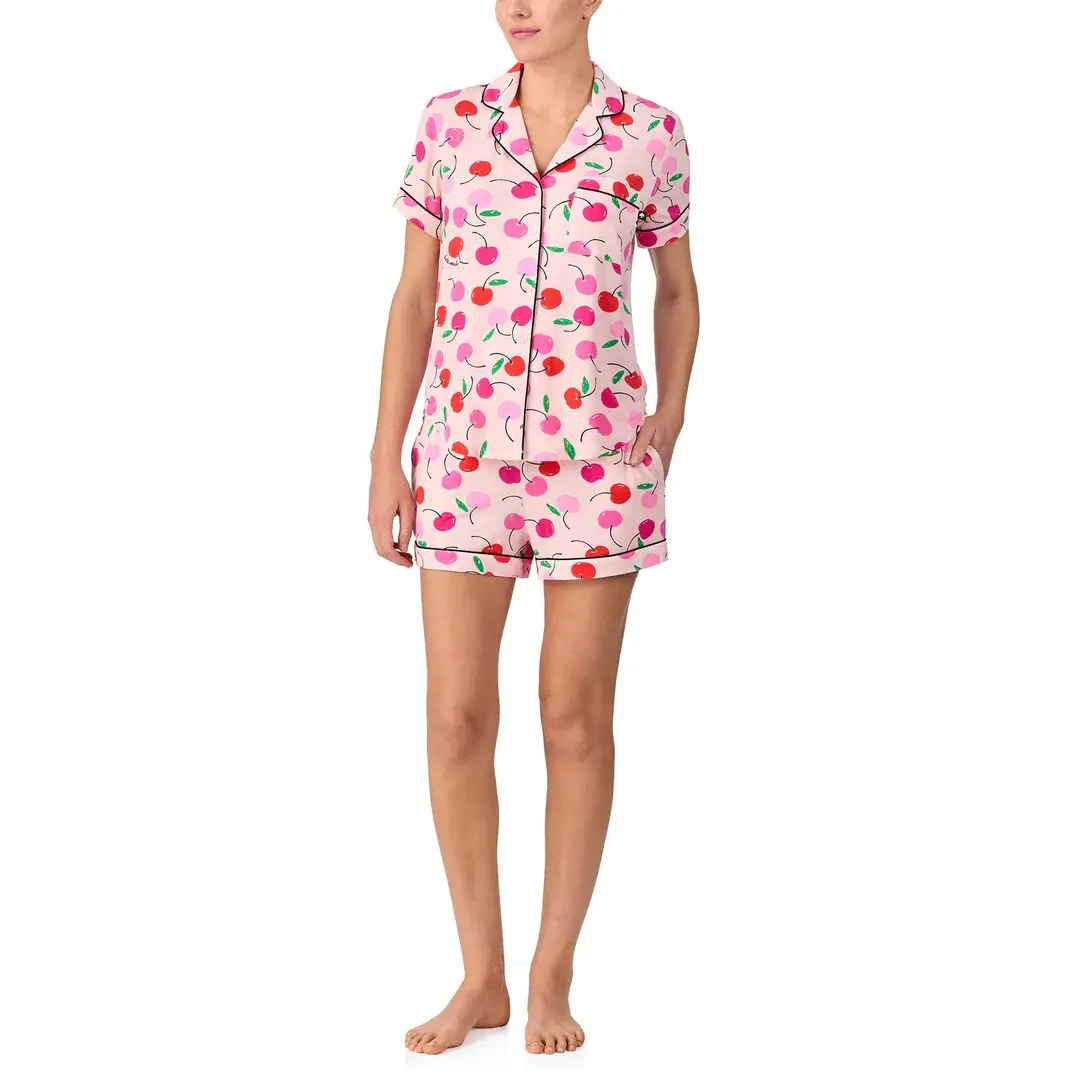 Kate Spade Cherries Short PJ Set