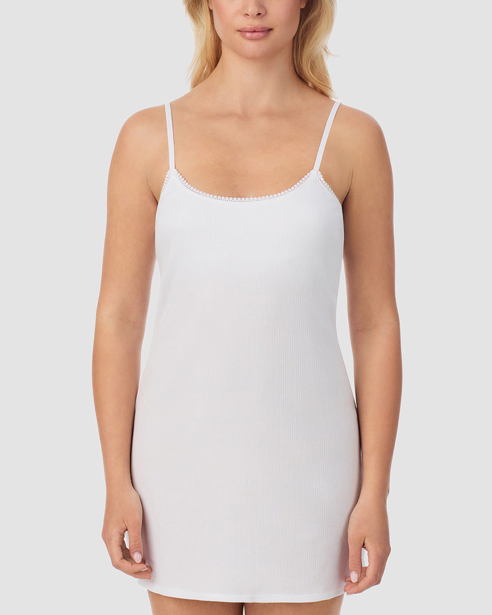On Gossamer Cabana Cotton Rib Slip - White