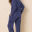 Thumbnail: The Cat's Pajamas Confetti Dot Pima Knit Pajama - Navy