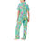 Thumbnail: Room Service Arizona Long Knit PJ Set In Crocodile Cove