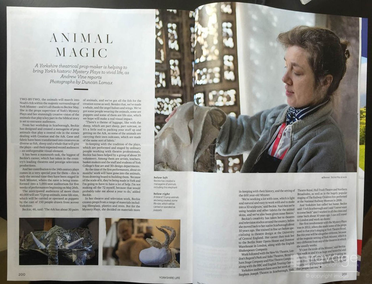 Coverage in Yorkshire Life