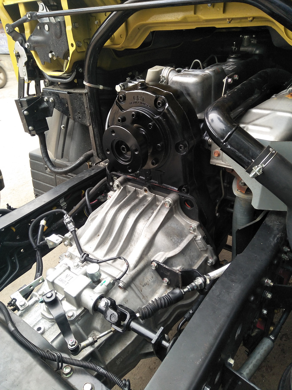Thumbnail: PTO Flywheel MITSUBISHI CANTER COLT DIESEL 125 PS / 136 HDL
