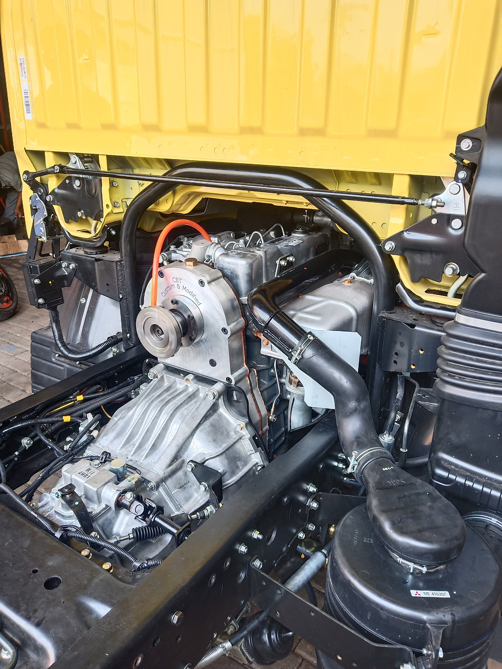 Thumbnail: NEW PTO FLYWHEEL MITSUBISHI CANTER COLT DIESEL 125 PS