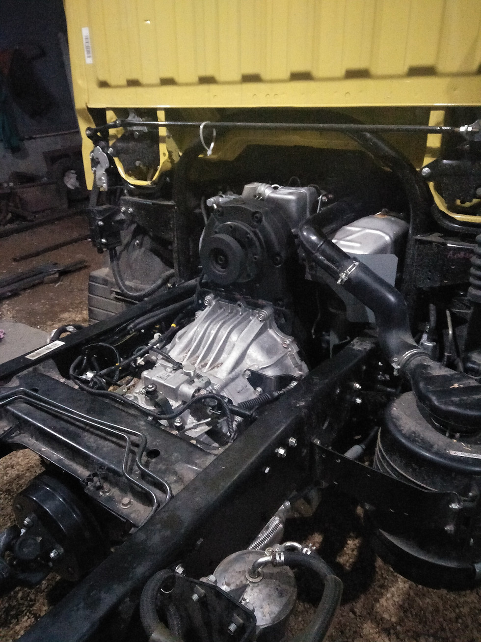 Thumbnail: PTO Flywheel MITSUBISHI CANTER COLT DIESEL 125 PS / 136 HDL