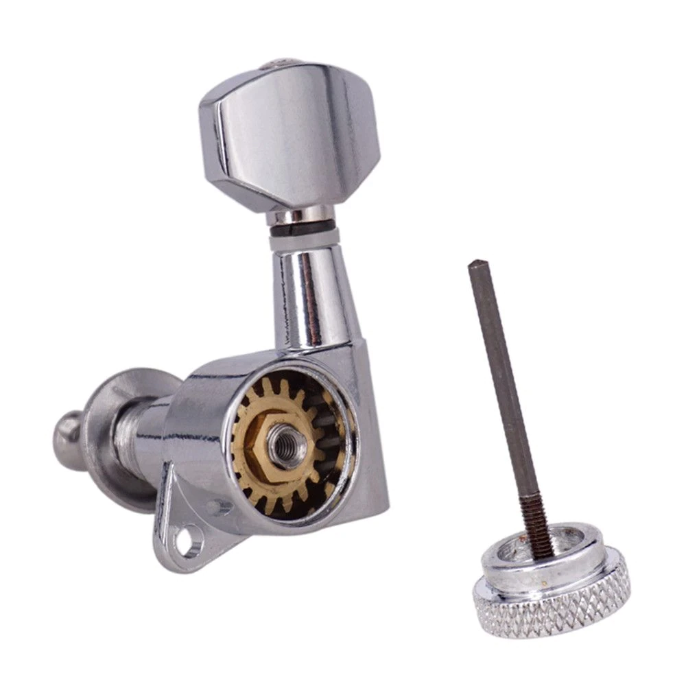 Locking tuners 6inline, left handed (M6 style) Gaskell Guitars