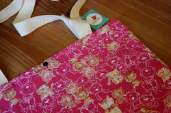 Sacola Gatinhos Rosa - 35x45cm