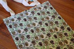 Sacola Corujas - 35x45cm