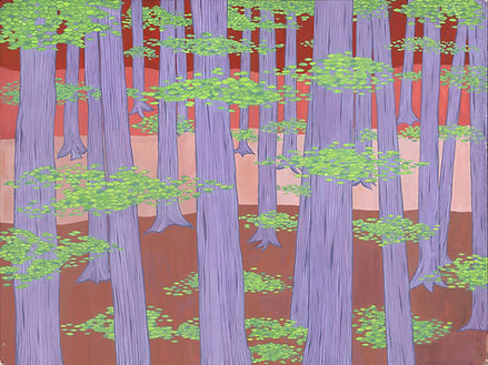 Purple Trees
