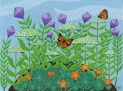 Quinine and Balloon Flowers.jpg