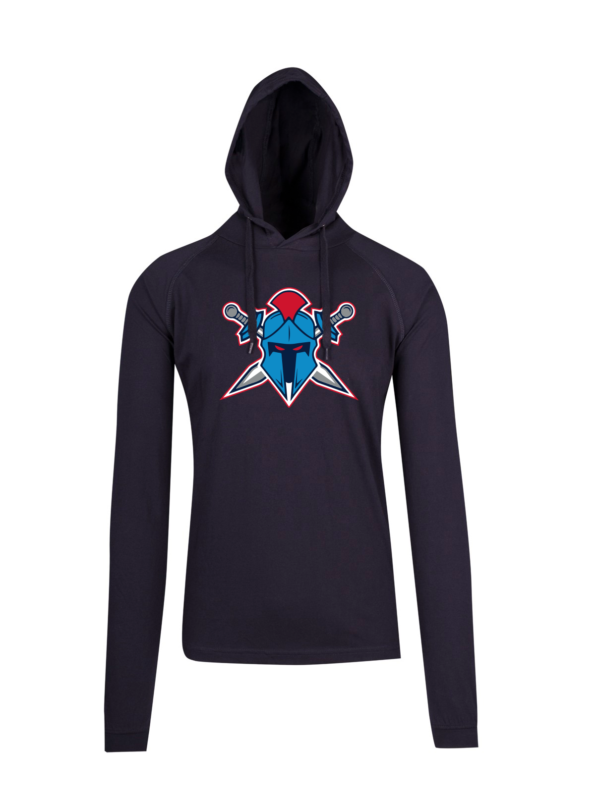 Titans Helmet Logo FUSION T-shirt Hoodie (Mens)