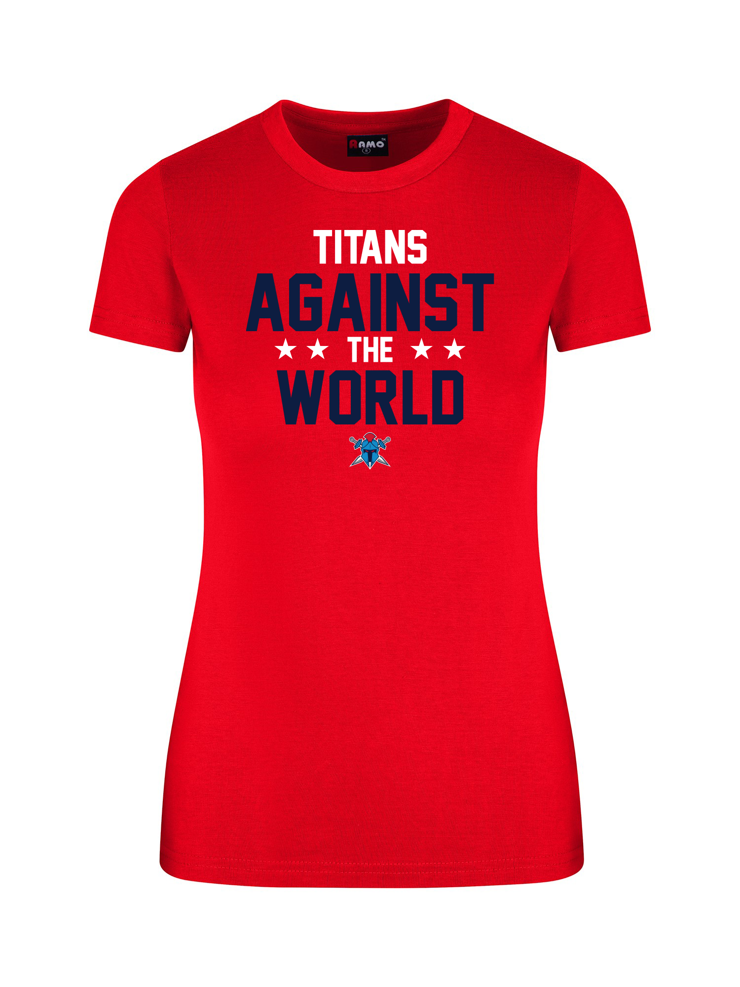 Titans Against the World Slim Fit Tee (Ladies)
