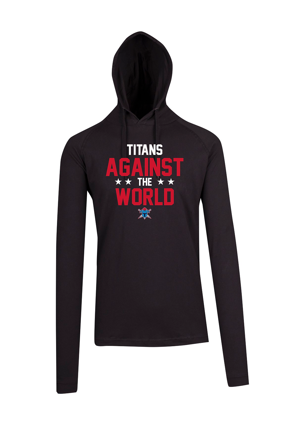Thumbnail: Titans Against the World FUSION T-shirt Hoodie (Mens)