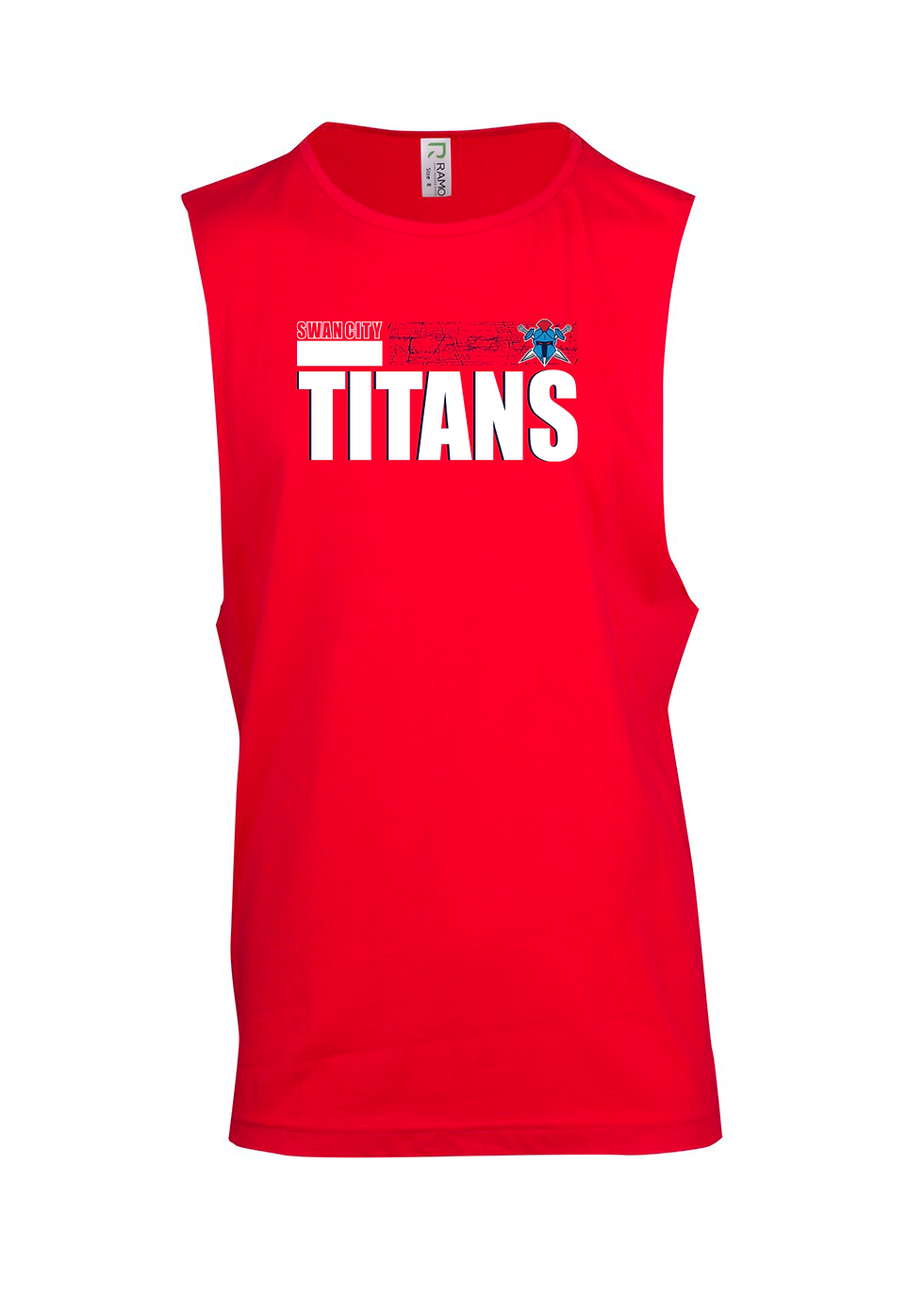 Thumbnail: Titans Abstract Sleeveless T-Shirt (Mens)