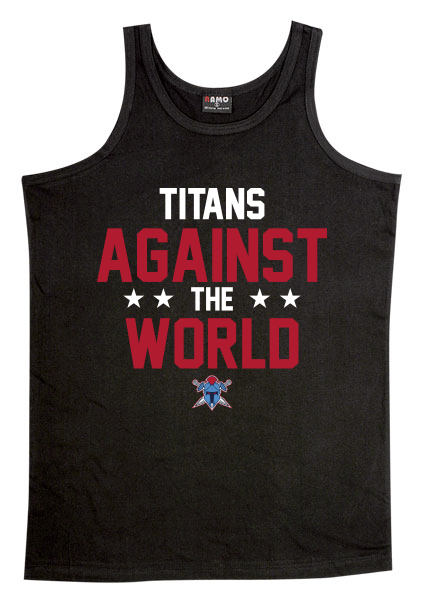 Thumbnail: Titans Against the World Singlet (Mens)