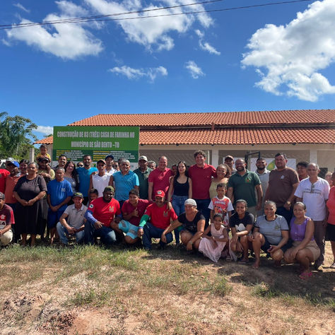 Cooperamazônia inaugura Casa de Farinha com apoio do Instituto Meio, Governo Federal e Prefeitura de São Bento
