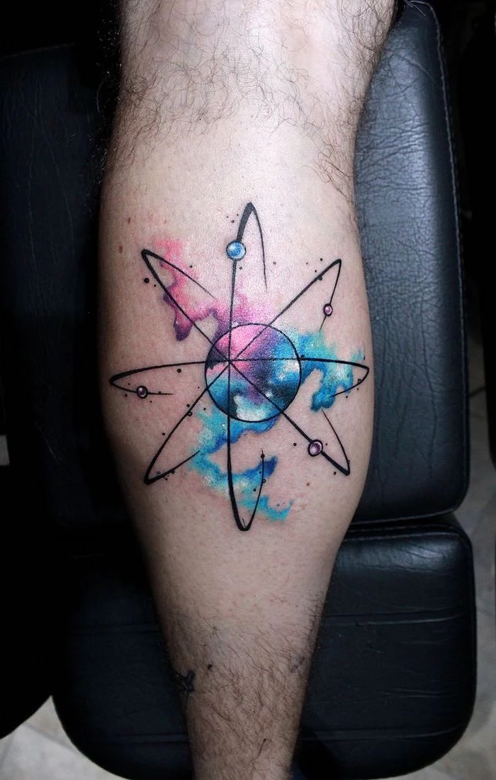 Galaxy tatueringar tat-too.tv