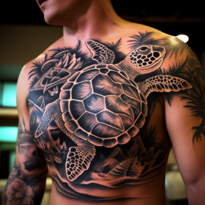 Tatouage de tortue tat-too.tv