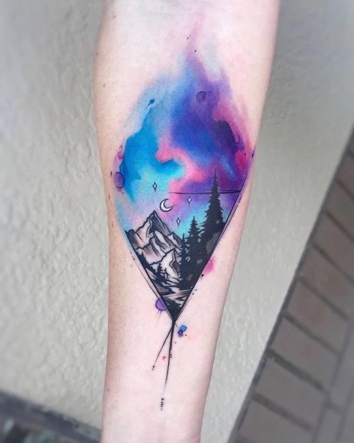 Galaxy tatueringar tat-too.tv