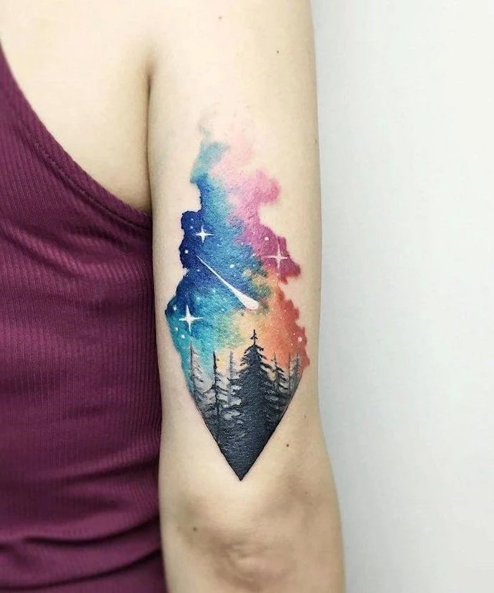 Galaxy tatueringar tat-too.tv