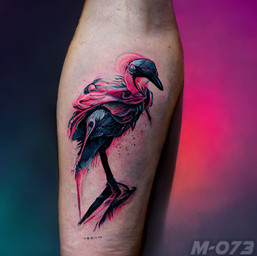 Tatuaggi di fenicotteri tat-too.tv